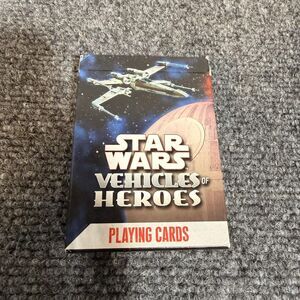 Star Wars Vehicles Of Heroes Playing Cards Deck Cartamundi 55 Vehicles 2008
